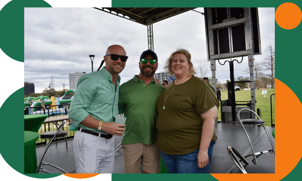 Jambalaya Judges at Battle for the Paddle for United Way of Southwest Louisiana in  LAke  Charles