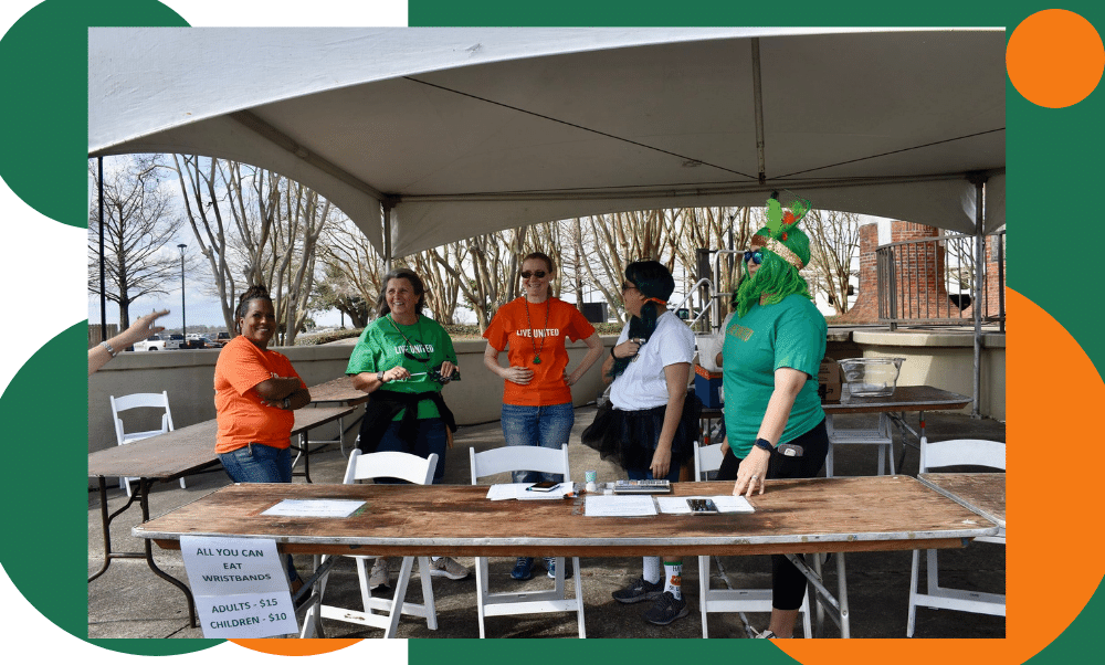 Volunteers at Battle for the Paddle