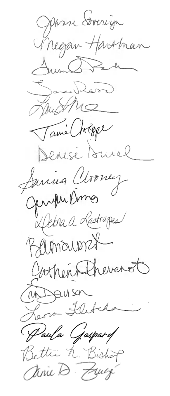 signatures