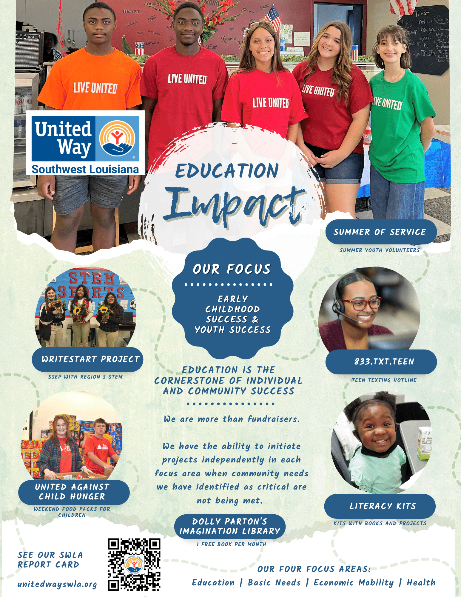 Education Impact of United Way of SWLA