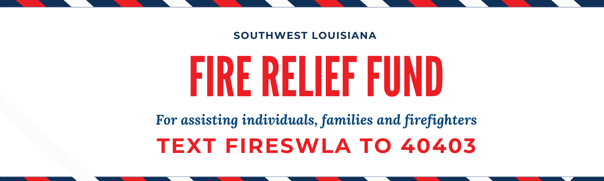 Fire Relief Fund