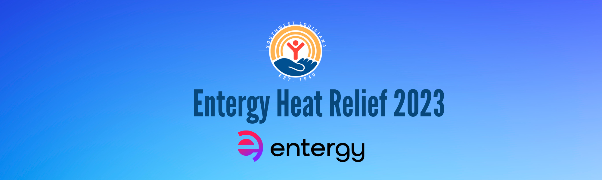 heat relief header with logos