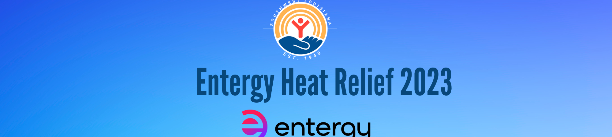 heat relief header with logos