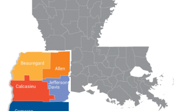 parishes of southwest louisiana